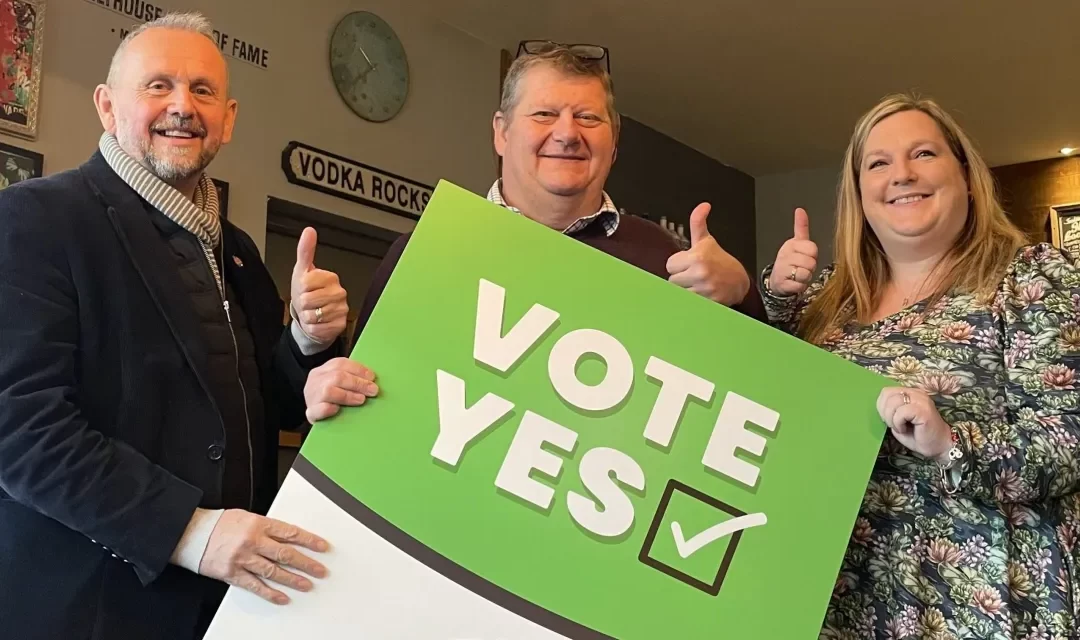 Businesses say yes to Northwich BID3! 